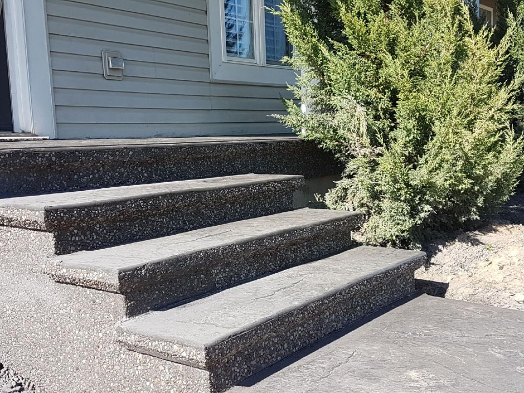 Stamped Stairs